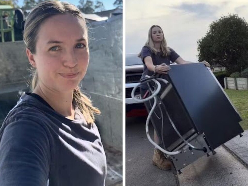How one woman earns $900 in six hours collecting people’s rubbish