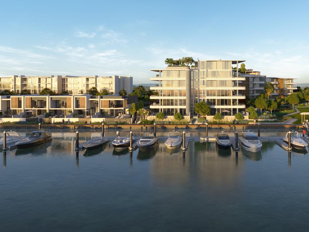 First look inside Gold Coast sky home with its own private marina berth