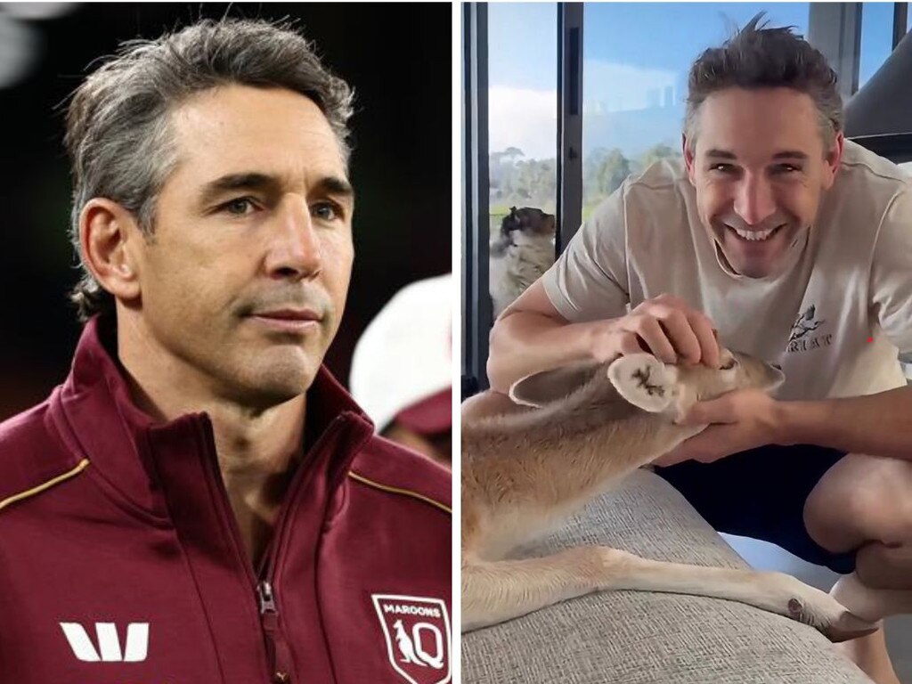 Billy Slater’s wild new life after footy as pet deer Cheryl takes over home