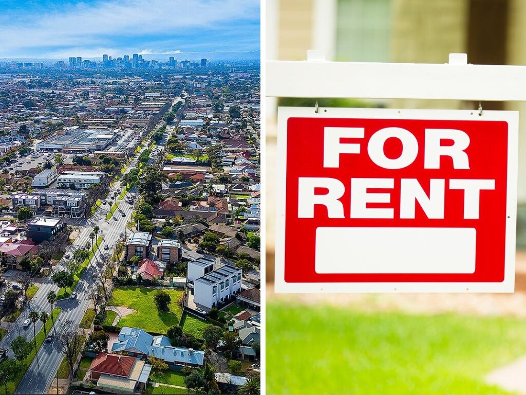 Rents in five Adelaide suburbs over $1000 per week