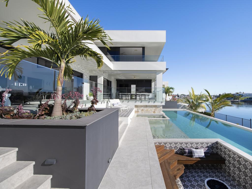 Glamorous Main River mansion with private pontoon hits the market