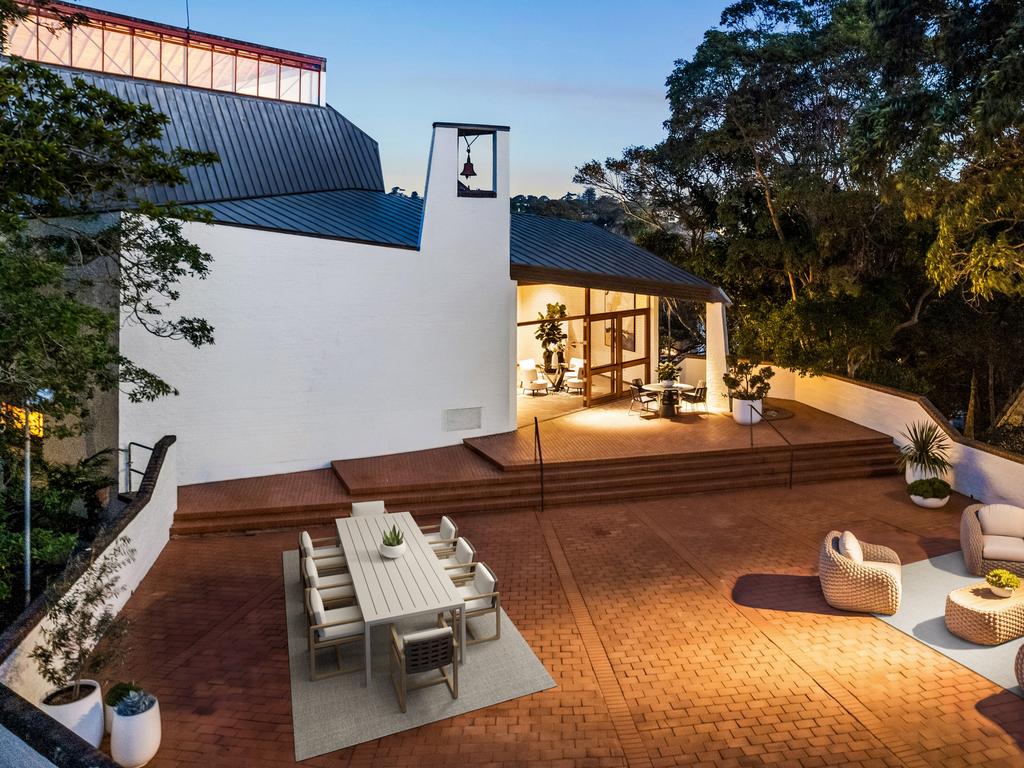 Vaucluse church now a unique designer home and up for sale