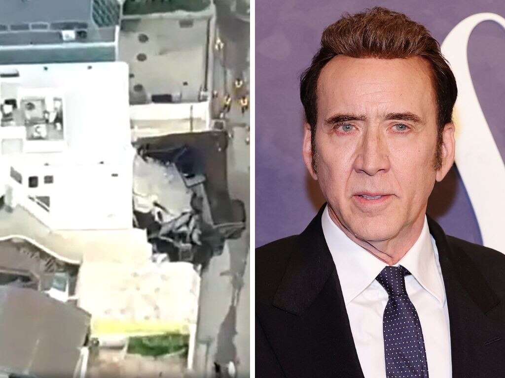 Nicolas Cage’s $16m mansion hit by massive sinkhole