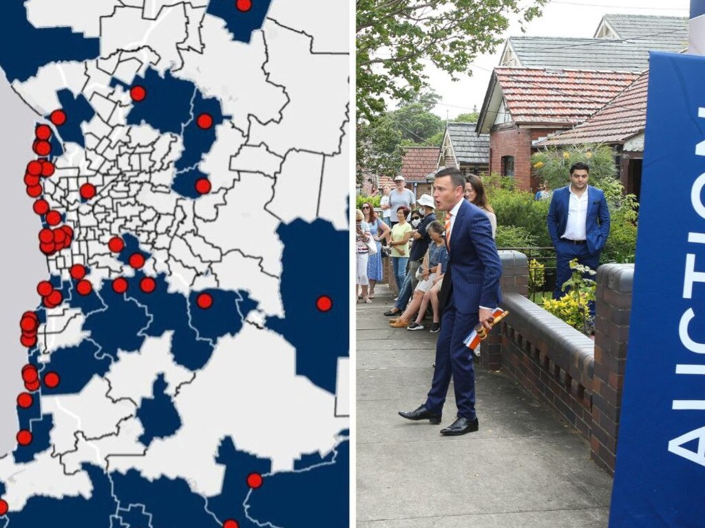 Flood of property listings triggers further price fall warnings across 56 major areas