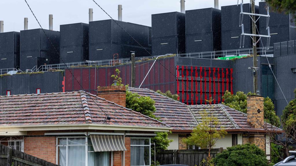 West Footscray的NextDC M3数据中心与邻近住宅
