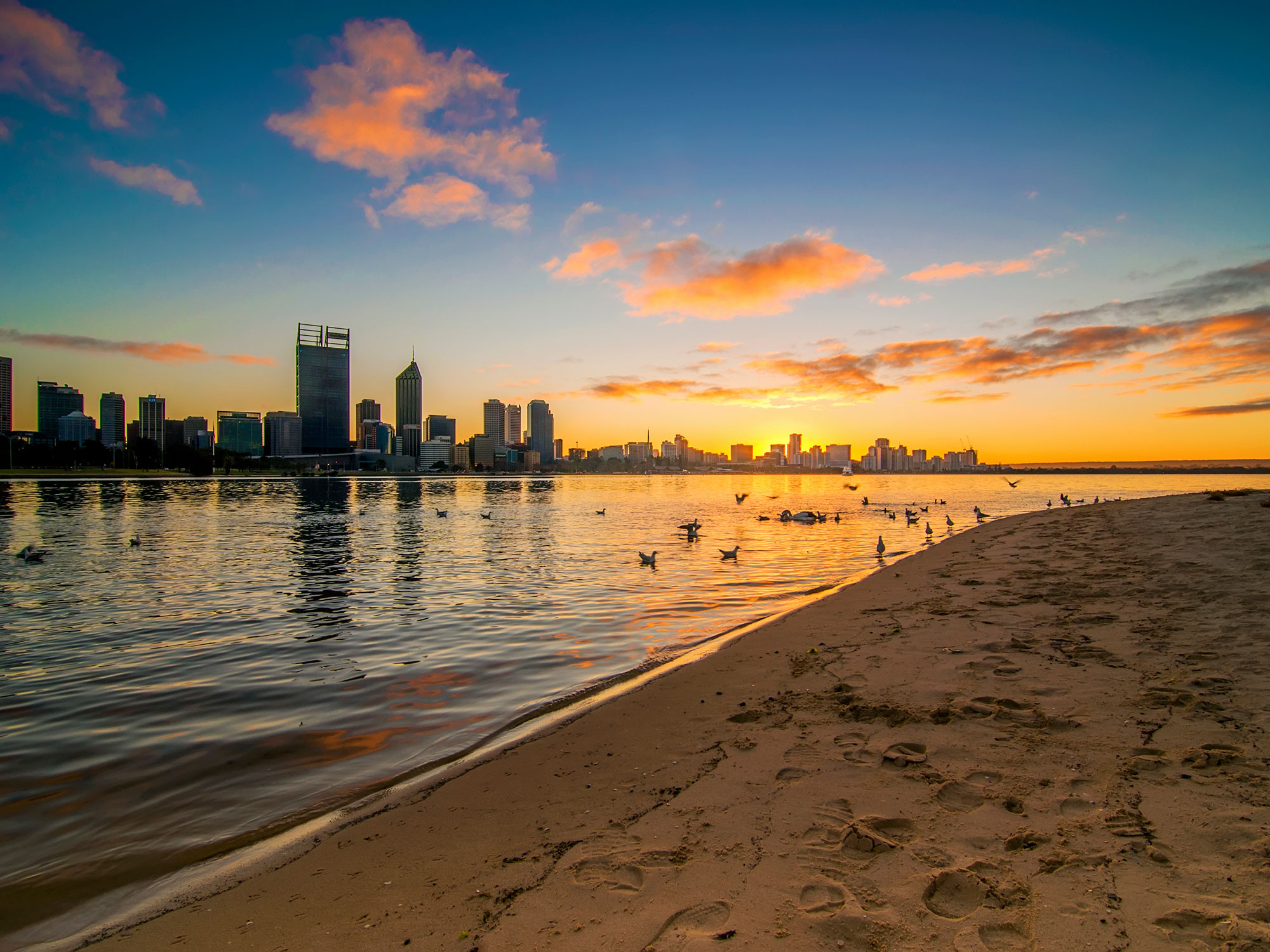 The city of Perth is booming. Picture: Getty