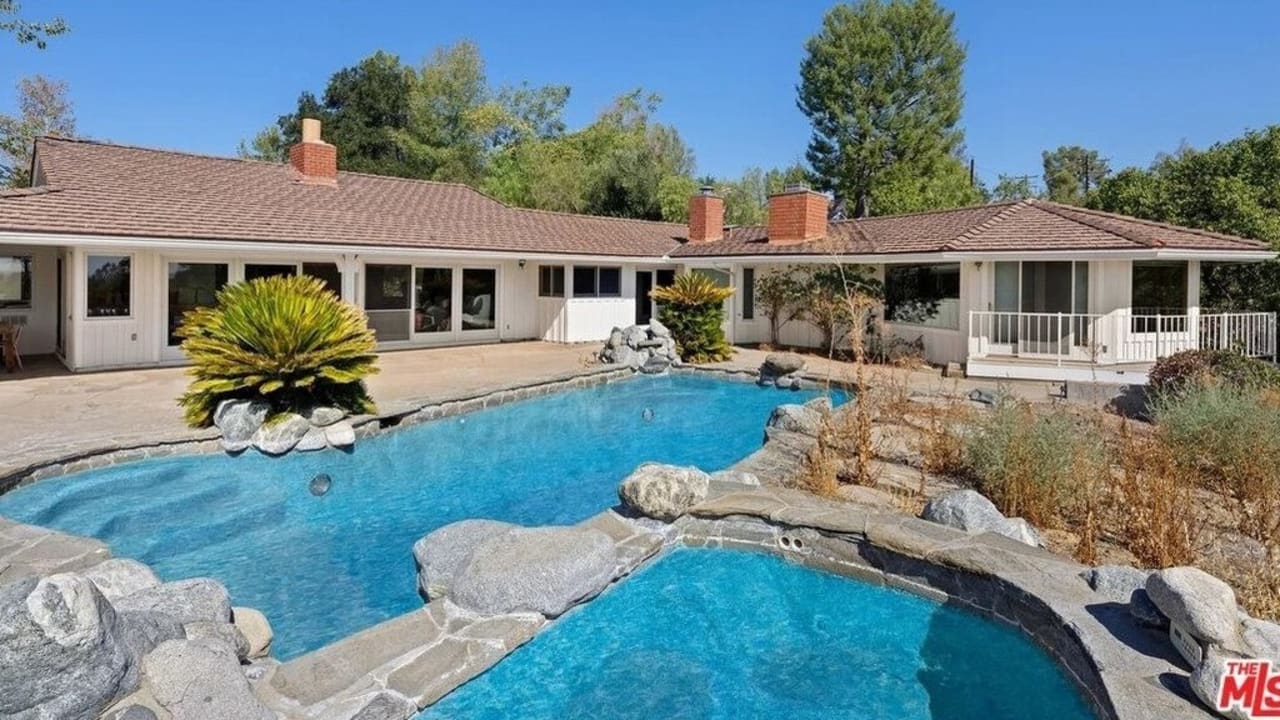 Kim is selling two LA houses.  Pictures: Realtor/MLS/Compass