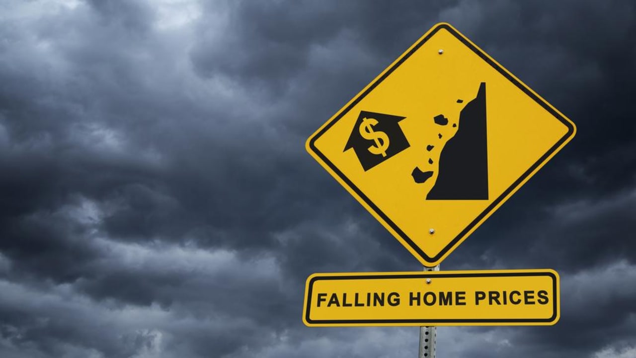 Real Estate Market Crash - Falling Home Prices