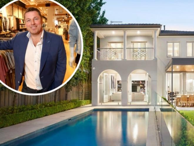 Cotton On boss Peter Johnson puts luxury Hawthorn East house up for sale